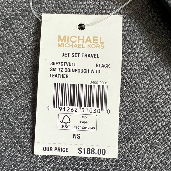 NWT MICHAEL KORS JET SET TRAVEL SMALL TOP ZIP COIN - Picture 11 of 13